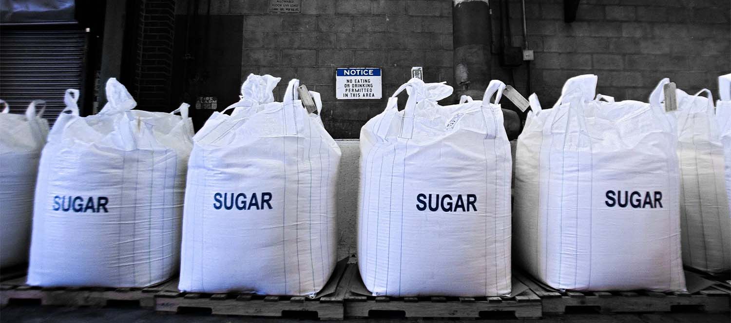 Bulk ICUMSA 45 sugar in export-ready sacks — global supply consulting.
